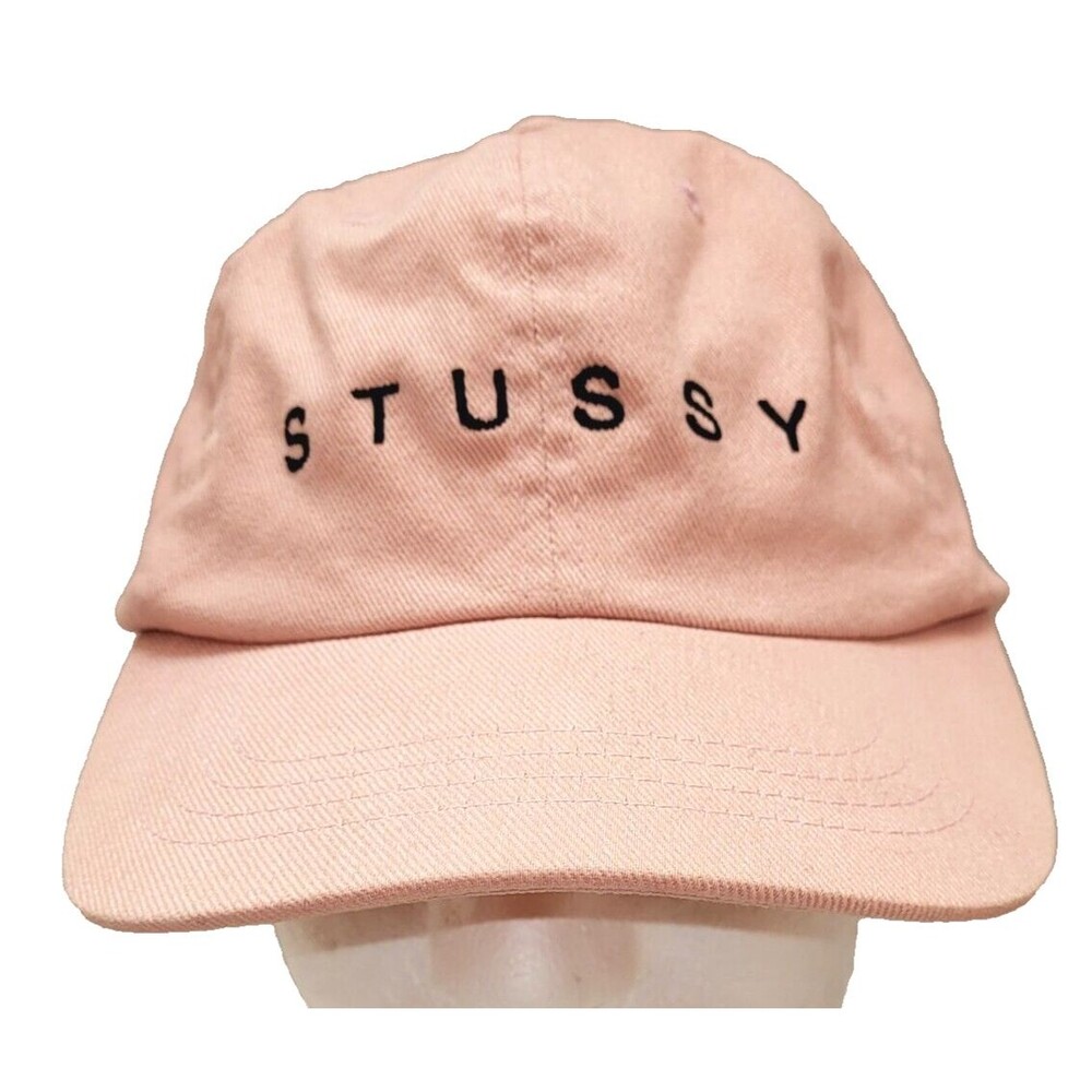 Stussy Ballcap Hat Pink Strap Back OSFA